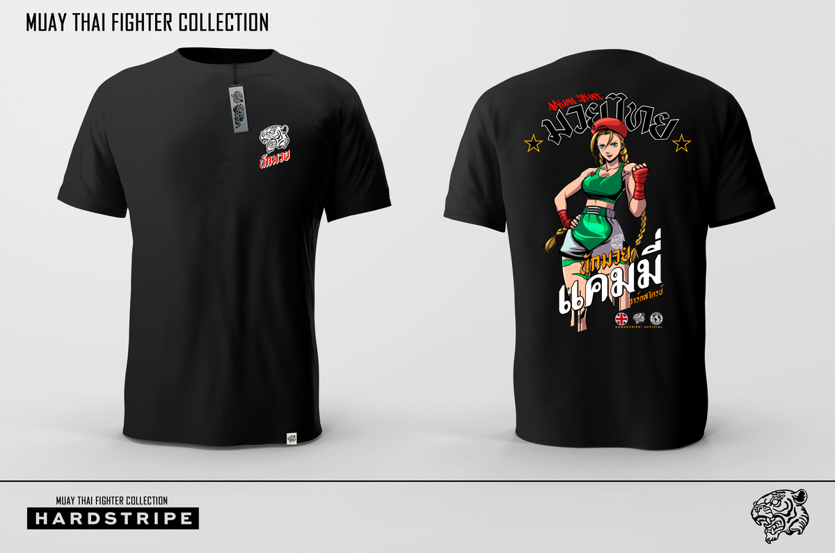 Athletic Fit Muay Thai T-Shirt - Killer Bee Hardstripe