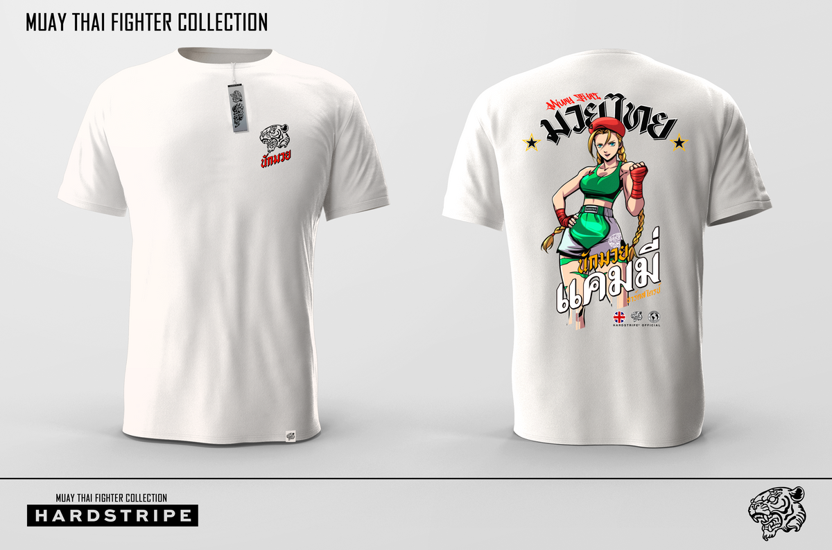 Athletic Fit Muay Thai T-Shirt - Killer Bee Hardstripe