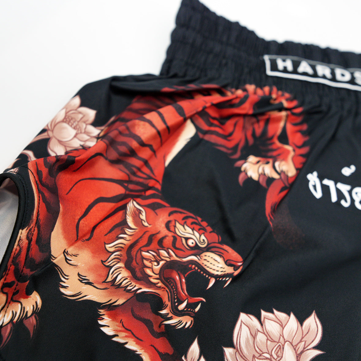Buadam - The Black Lotus Muay Thai shorts
