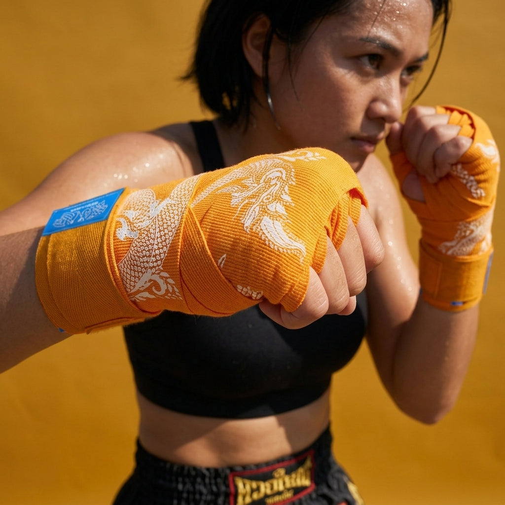 The HARDSTRIPE Golden Serpent features hand-drawn artisan artwork, premium cotton-elastic stretch, and a custom mesh wash bag to eliminate laundry tangles.