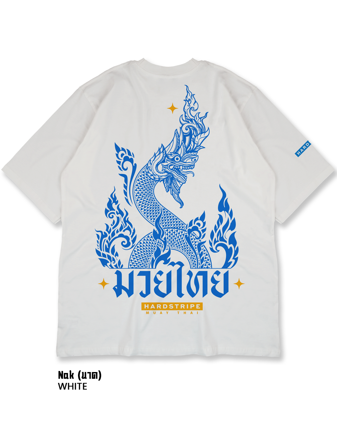 Cropped Drop Shoulder Boxy Fit Muay Thai Tee - NAK